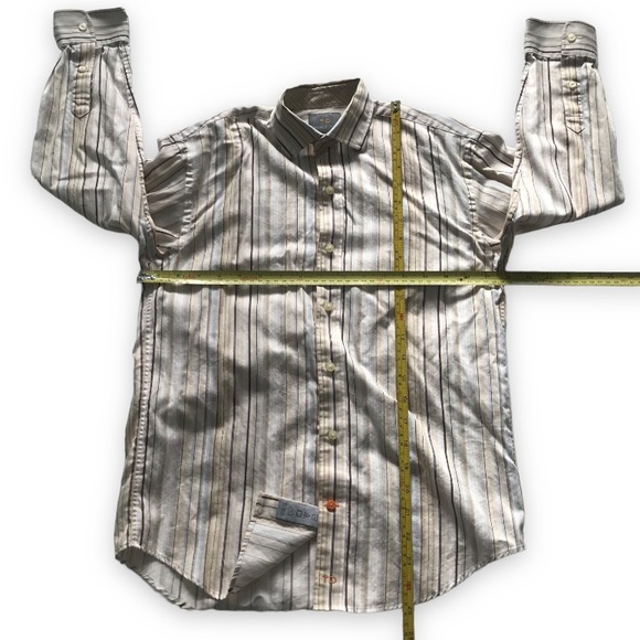 Thomas Dean Long Sleeve Dress Shirt - Picture 10 of 10